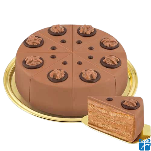 A Creamy Hazelnut Cake